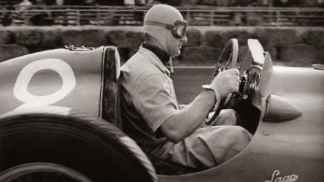Louis Rosier "Au volant de sa Talbot Lago Record en 1951" / Photo Jean Dieuzaide