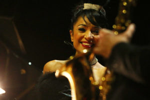 Magali Léger dans le rôle de Joséphine Baker.