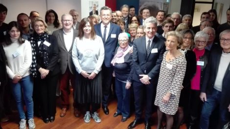 Une partie des 55 colistiers de J.P. Brenas candidats aux municipales 2020 de Clermont
