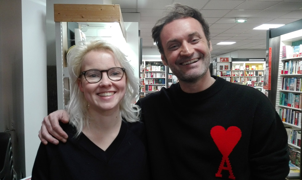 Cécile Coulon et Augustin Trapenard