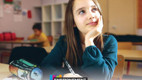 visuel publicitaire enseignement catholique 63