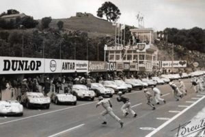 Départ type Le Mans, Trophées d'Auvergne 1962 course de 300 km / Photo Breuly