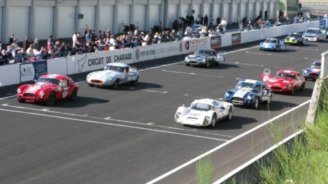 La grille de départ d'un des plateaux course du Tour Auto 2020
