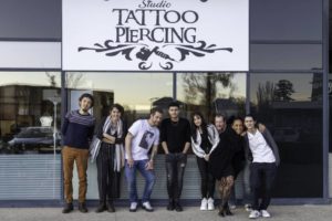 L'équipe du Studio Tattoo Piercing / photo Olivier Lou