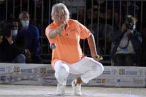 Marco Foyot lors de la dernière finale de la Marseillaise / Photo Facebook M. Foyot