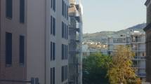 Colline vue depuis le site de l'Hôtel-Dieu à Clermont