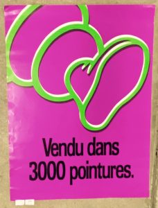 Affiche Michelin années 80 