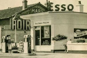 Ancienne station Esso Moulins