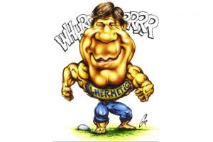 Carricature de Jean-Marc Lhermet par Jean-Louis Gorce