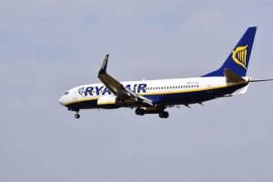 Ryanair, Photo : Wayne Jackson / Pexels