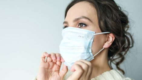 Masque covid / Photo Polina Tankilevitch - Pexels