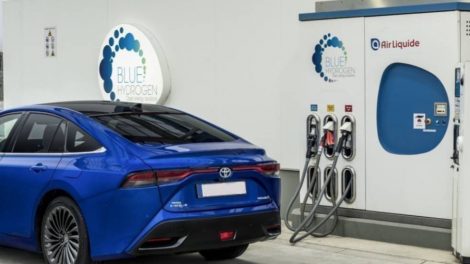 voiture à Hydrogène : photo Toyota