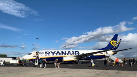 Liaison Clermont-Porto, Ryanair / Photo DR