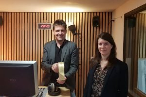 Benoît Bouscarel et Charlotte Waelti de l'Onde Porteuse/photo 7 jours à Clermont