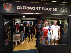 Boutique éphémère Clermont Foot 63 / Photo Yves Meunier 