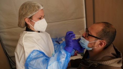 Test Covid_ photo Patrick Bossin