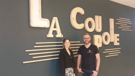 La Coupole : Johan Falkouska et Léa, son assistante / Photo 7 Jours à Clermont