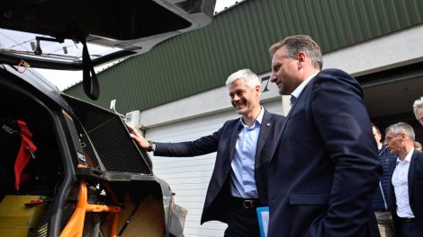 L. Wauquiez et E. Boudot / Photo C. Pietri, Région AURA