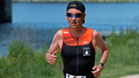 J. Kornprobst au Triathlon Vichy 2022 / Photo André Ozga