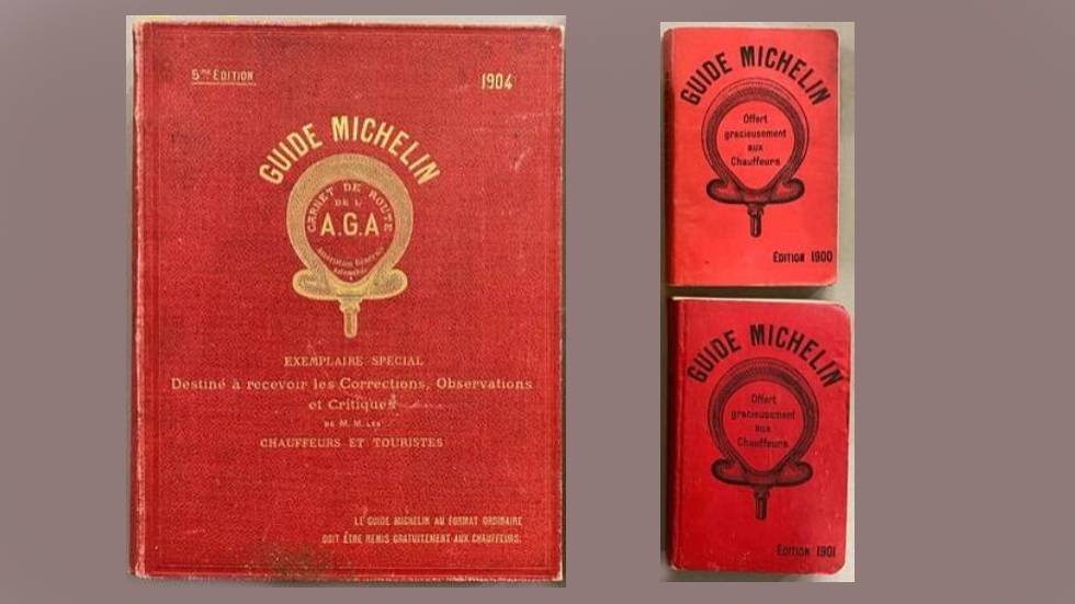 Guides Michelin 1900 1901 1904