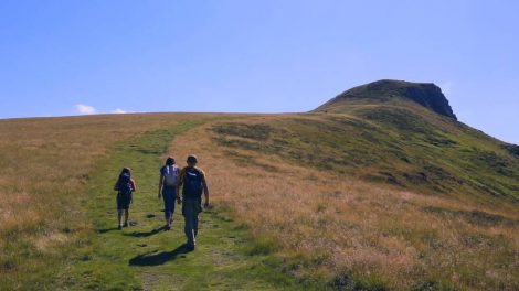 Randonneurs / Photo Parc des Volcans