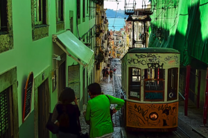 Tramway de Lisbonne / Photo Patrick Bossin