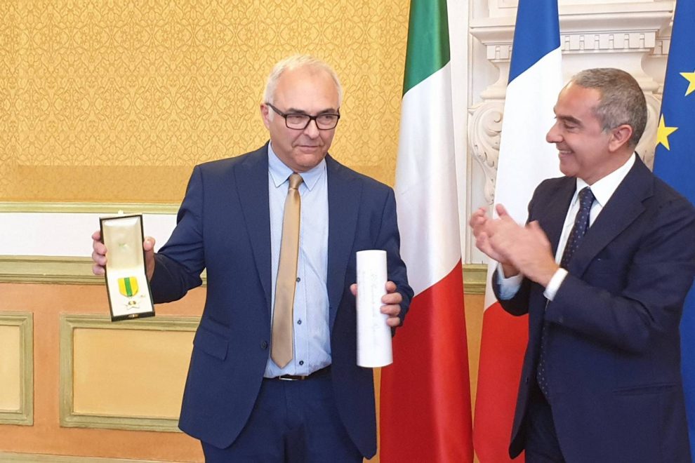 J. Donatella et le Consul d'Italie / Photo 7 Jours à Clermont