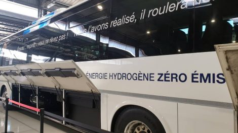Bus retrofité hydrogène GCK / photo 7 jours à Clermont