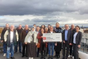 Membres du comité de direction CEPAL et représentants d'associations sportives / photo 7 jours à Clermont