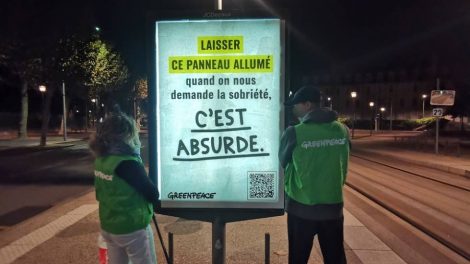 Action Clermont Greenpeace Photo Greenpeace