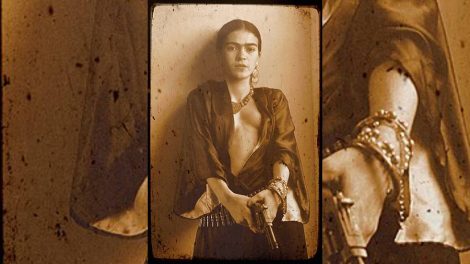 Frida Kahlo armée / Photo Wikimédia