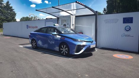 Toyota Mirai de la société / Photo Wikimédia commons