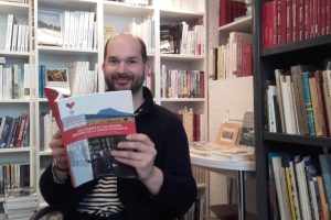 Christophe Gironde, Libraire / Photo W. Lelandais