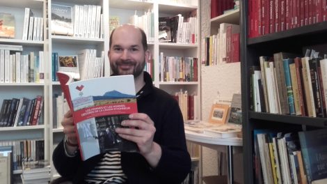 Christophe Gironde, Libraire / Photo W. Lelandais