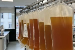 Poches de plasma - EFS / Photo DR