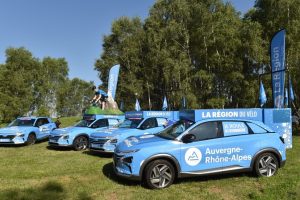 Voitures hydrogène AuRA TDF / Guillaume Atger