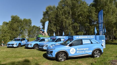 Voitures hydrogène AuRA TDF / Guillaume Atger