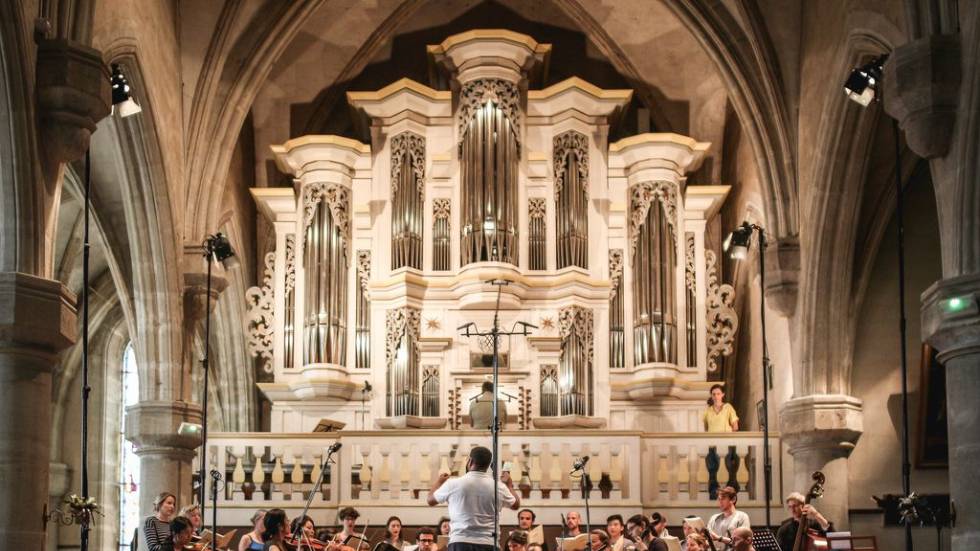 Orgue de Pontaumur / Photo Antoine Thiallier