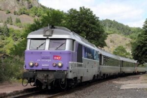 Le Cévenol à Alleyras / Photo Wikipédia