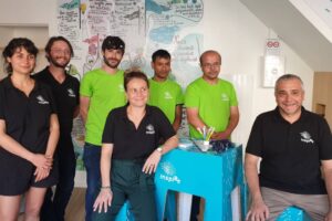 Julie, Jules, David, Hakim, Mickaël et Alexis et Franck, Médiateurs InspiRe _ Photo 7 Jours à Clermont