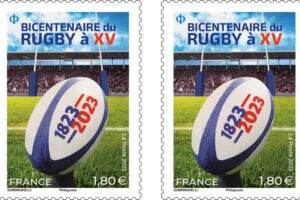 Timbre 200 ans Rugby à XV