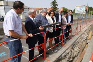 Lancement canalisation GRDF / Photo Jérôme Pallé