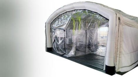 Michelin Inflatable Lab / Photo AirCaptif