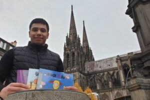 Evan, responsable commercial de Purple éditions / Photo 7 Jours à Clermont