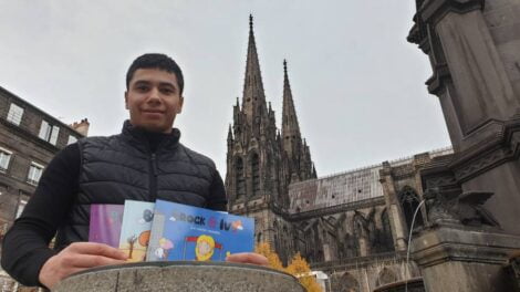 Evan, responsable commercial de Purple éditions / Photo 7 Jours à Clermont