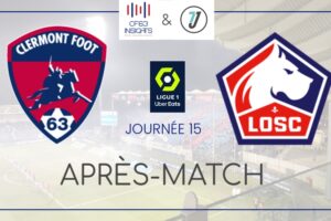 Clermont Foot LOSC 2023-2024 Après-match