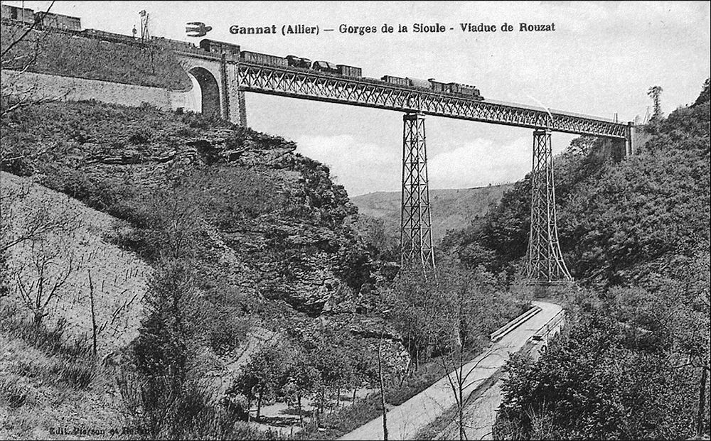 Viaduc Eiffel de Rouzat. Photo X