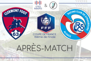 Coupe 16eme de Finale : Clermont - Strasbourg - 2023-2024
