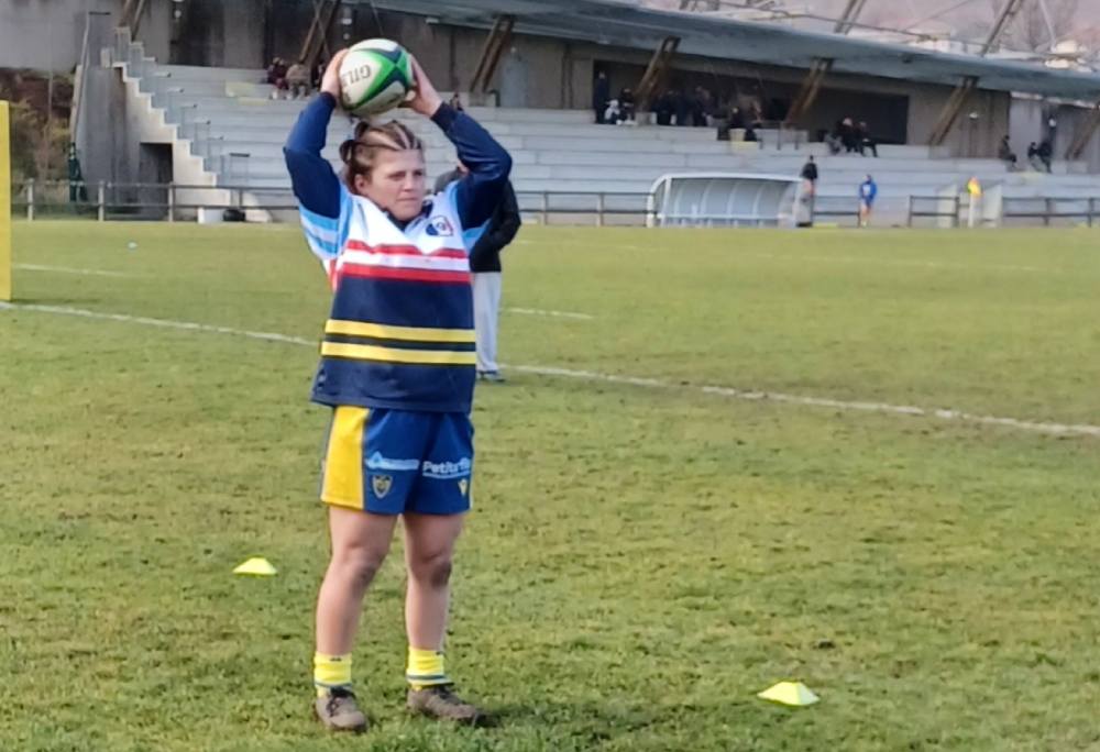 ASM-Lou Anaïs Lagrange, auteure d'une belle partie / Photo P. Thivat