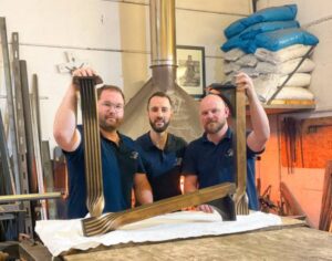 L'équipe de MT Métallerie / Photo Un air de croûte terrestre MT Metallerie